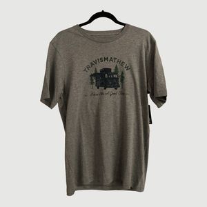 Travis Matthew x Volkswagen Coal Walk Tee (Grey)